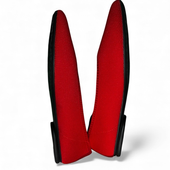 Vivaia GORGEOUS ❤️RED❤️ KNIT FLATS. NIB. SZ 43 (12) - Picture 3 of 10